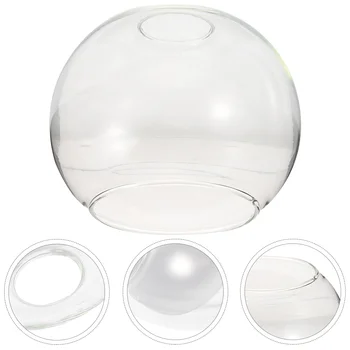 полилей сферични стъклени абажурни нюанси крушка глобус покритие приспособление подмяна