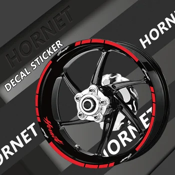Мотоциклетни колела отразяващи стикери за Honda Hornet 600 900 CB750 CB600F CB 750 600F HORNET водоустойчиви предни задни джанти Decals