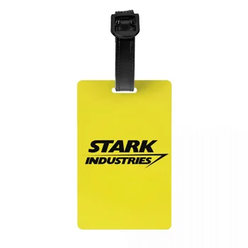 Stark Industries Етикет за багаж за куфари Смешни етикети за багаж Поверителност Име на корицата Лична карта
