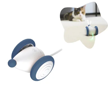Умни играчки за котки Електрически симулирани играчки за мишки Интерактивен Boredom Relief Автоматичен Cat Teaser Творчески консумативи за обучение на домашни любимци